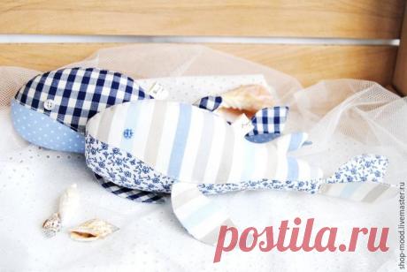 Шьем симпатичного текстильного кита