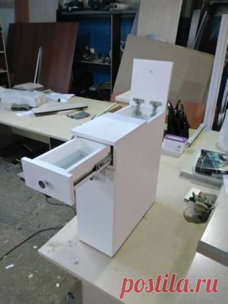 Удобный шкафчик для ванной комнаты.
#мебель_для_дома@vdomishke