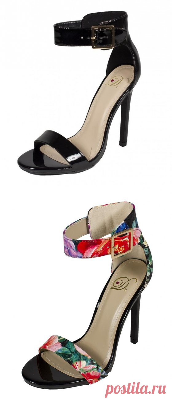 Amazon.com: Lustacious Women's Open Toe Slim High Heel Pump with Adjustable Ankle Buckle Strap: Clothing