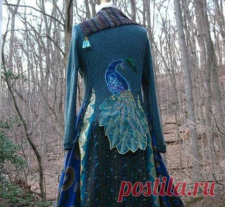 БОХО- ПАЛЬТО. / Handmade / Переделка одежды / Pinme.ru / mamamijka