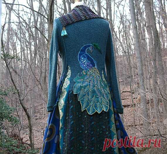 БОХО- ПАЛЬТО. / Handmade / Переделка одежды / Pinme.ru / mamamijka