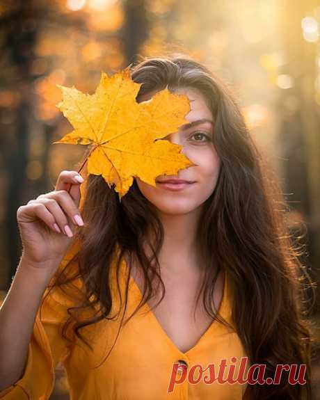 21 идея для необычных осенних фотосессий | ELLEGIRL