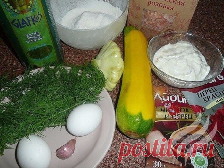Кабачки в чесночном кляре