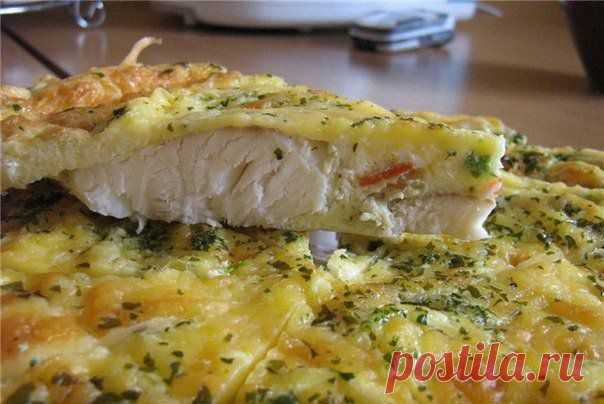 РЫБА ЗАПЕЧЕННАЯ В ЯЙЦЕ С МКАЙОНЕЗОМ