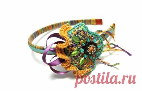 Уникальные вязаные украшения Сары Пакиарелли / KNITLY.com - блог о рукоделии, мастерклассы