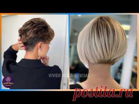 MELHORES CORTES DE CABELO CURTO FEMININO 2023 TENDÊNCIA MULHERES +40 +50 +60 ANOS
