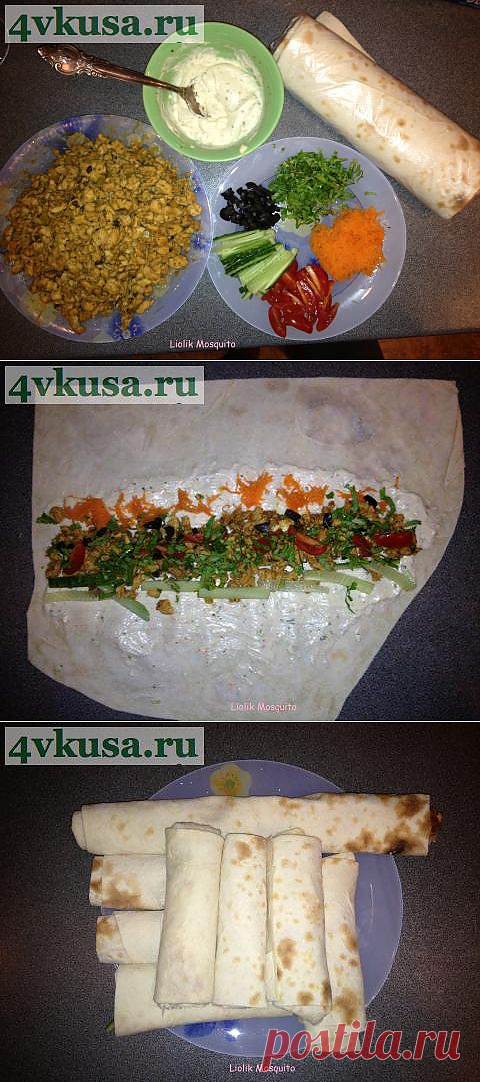 Шаурма домашняя | 4vkusa.ru