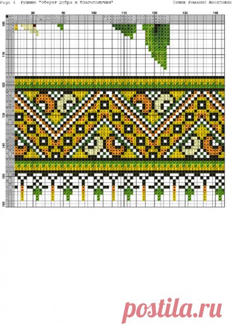 ВЫШИВКА-ОБЕРЁГ ДОБРА И БЛАГОПОЛУЧИЯ