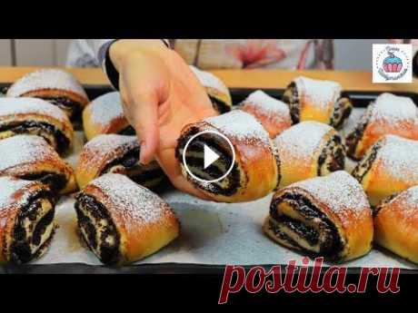 Пуховые БУЛОЧКИ С МАКОМ, Много Маковой Начинки! Настоящие булочки с маком, где много вкусной маковой начинки! Попробуйте;) Отмечайте меня на своих фото в Instagram и ставьте хэштег #shobytinskay Под...