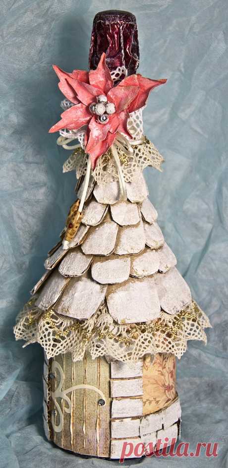 ScrapCraft.ru: ПН Часть 3. Рождественская деревня. Домик / Maratón navideño. Parte 3. Pueblo navideño. Casita