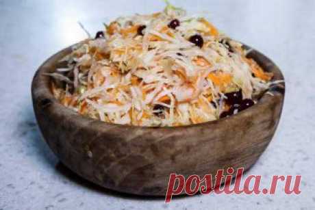 Квашеная капуста с сахаром и клюквой - Рецепт современной домашней кухни с фото