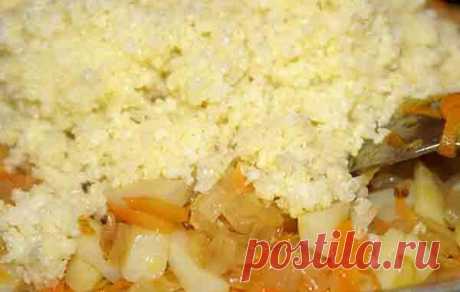 Пшенная каша несладкая - Кулинарные рецепты 