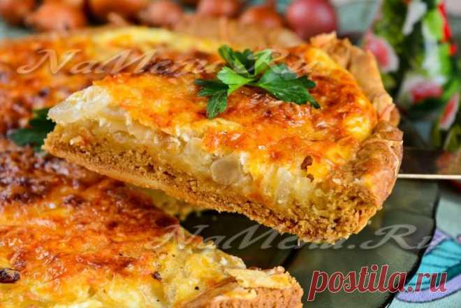 Луковый пирог: рецепт с фото, простой рецепт