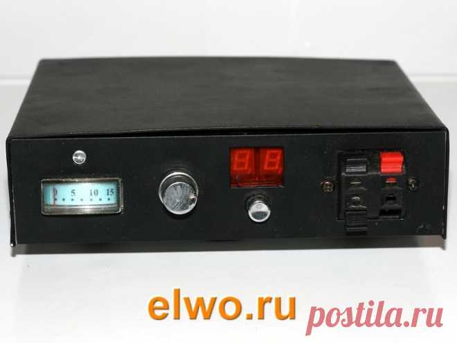 Регулируемый блок питания с защитой на транзисторах Приветствую всех зашедших! В статье описывается электрическая схема и конструкция универсального регулируемого блока питания - ещё одна вариация на транзисторах. Данное устройство является примером того, как могут и должны выглядеть все электронные самоделки - блок питания смонтирован в добротном