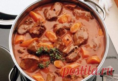 Мясо тушеное: ТОП-6 рецептов.