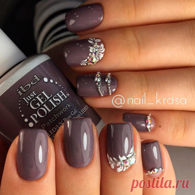 Удивительные идеи маникюра для коротких квадратных ногтей! - PinkNails