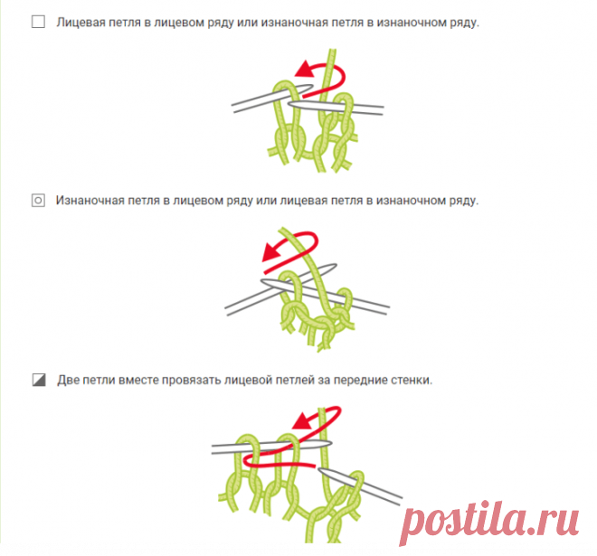 Условные обозначения петель и способы их выполнения (Уроки и МК по ВЯЗАНИЮ) — Журнал Вдохновение Рукодельницы
