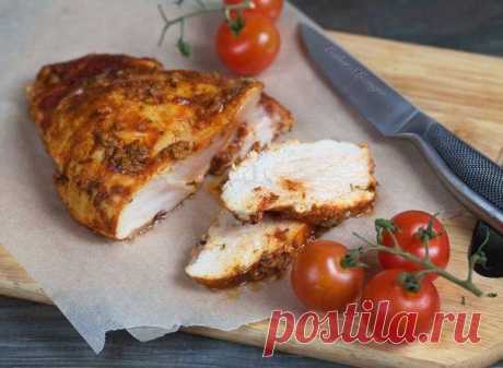 Пряная буженина из куриной грудки