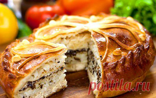 Курник – традиционный русский пирог / Простые рецепты