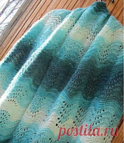 Вяжем крючком палантин. Схема вязания палантина | Handmade24