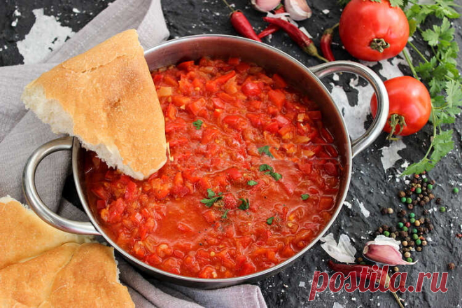 Матбуха — марокканский соус и основа шакшуки