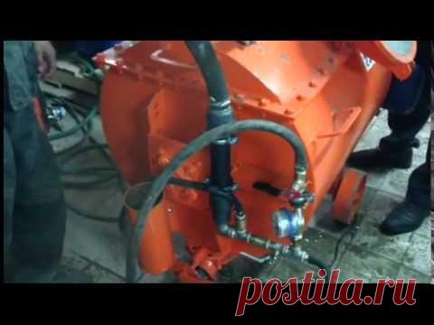 Смеситель для пенобетона МЕТЕМ - встроенный пеногенератор.