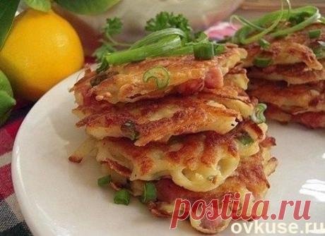 Картофельные драники с колбасой - Простые рецепты Овкусе.ру