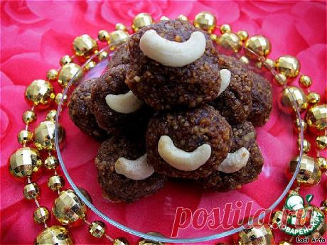 Ладду - блюдо восточных сладостей из нута - кулинарный рецепт