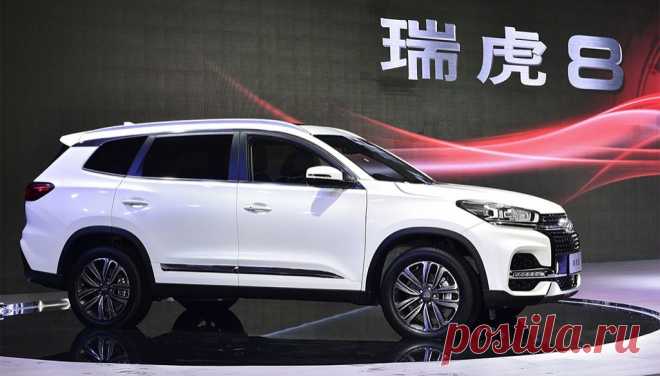 7-местный кроссовер Chery Tiggo 8 2018 - цена, фото, технические характеристики, авто новинки 2018-2019 года