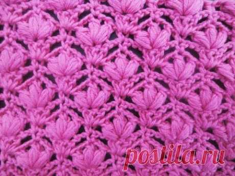 Ажурный узор Openwork pattern Crochet
