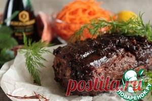Свинина, запеченная в пасте из чернослива - кулинарный рецепт