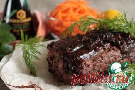 Свинина, запеченная в пасте из чернослива - кулинарный рецепт