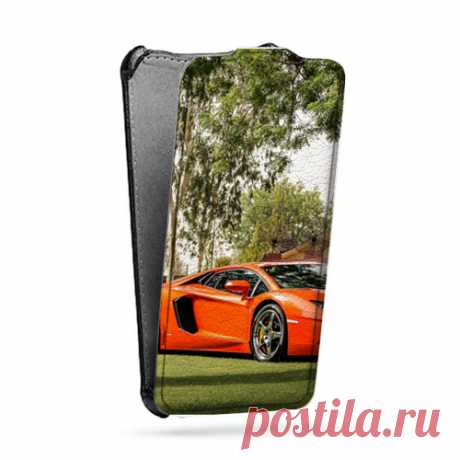 Дизайнерский вертикальный чехол-книжка для Huawei Honor 4C Pro Lamborghini (на заказ) | Принты | Интернет-магазин 100gadgets.ru