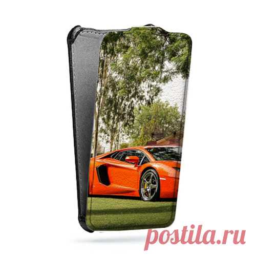 Дизайнерский вертикальный чехол-книжка для Huawei Honor 4C Pro Lamborghini (на заказ) | Принты | Интернет-магазин 100gadgets.ru