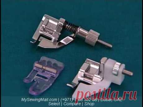MySewingMall - Different Kinds of Presser Foot Tutorial