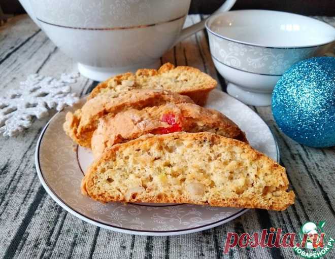 Бискотти с фундуком и миндалем – кулинарный рецепт