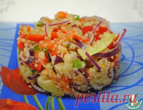Салат из киноа с овощами – кулинарный рецепт