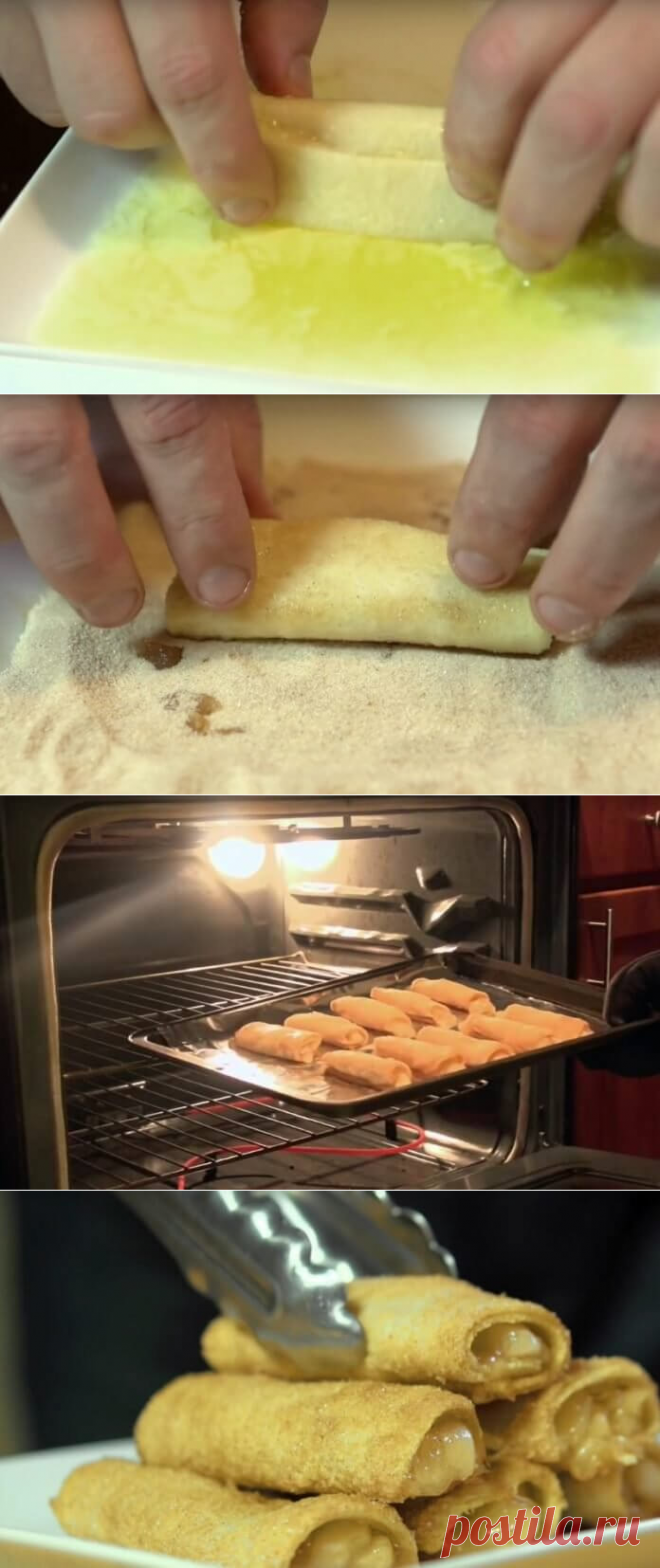 Для этого ароматного десерта тесто не пригодится… Одна хитрость, и через 15 минут всё готово! | Бабушкины секретики