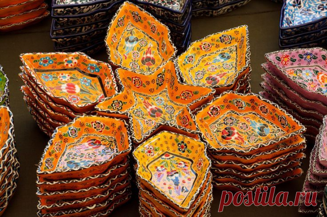 Красочная турецкая керамика