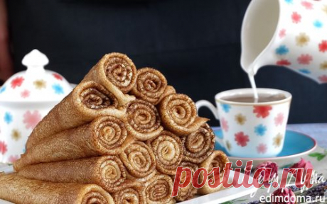 Мои фирменные блины | Кулинарные рецепты от «Едим дома!»