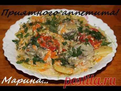 ВКУСНЫЙ МИНТАЙ С ОВОЩАМИ И КАРТОШКОЙ В МУЛЬТИВАРКЕ, КАК ПРИГОТОВИТЬ МИНТАЙ #РЕЦЕПТ МИНТАЯ