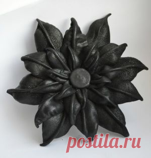 Цветы из кожи своими руками