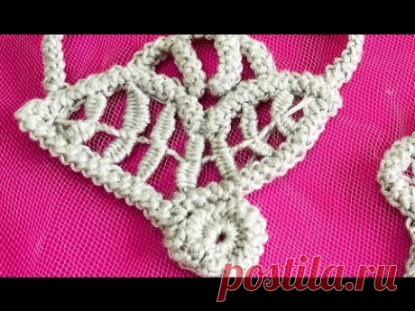 Point Lace - Leaf filling stitch - YouTube
Листовой стежок