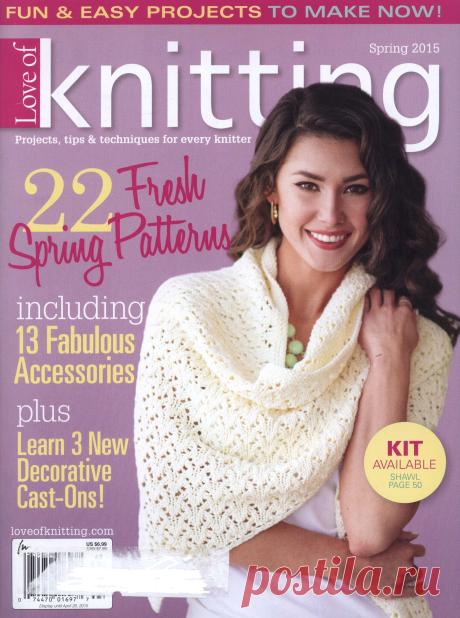 LOVE OF KNITTING - SPRING 2015