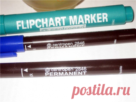 Домашний вариант мраморирования..