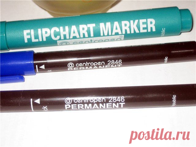 Домашний вариант мраморирования..