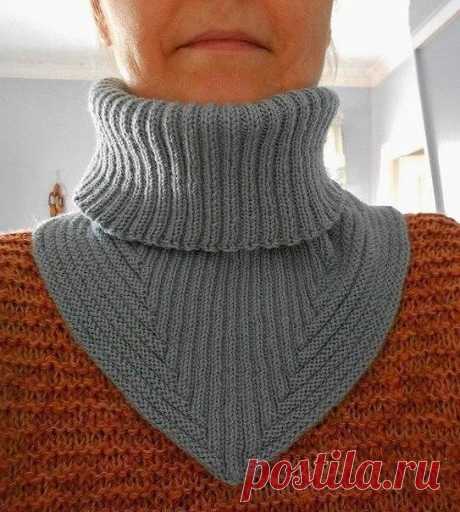Манишка
и вот рекомендации по пряже:
28 stitches = 4 inches in stockinette
Needle size
US 2 1/2 - 3.0 mm
Yardage
328 - 437 yards (300 - 400 m)

maryte
Вязать надо снизу, и начинать спицами большого размера, чтоб вокруг шеи ложился не сворачиваясь.
Нитки 220 м-50 гр. Ушло почти 3 мотка, 50 шерсть-50 акрилан, но этикетки не наxожу, наверно выбросила.
Набирала на круговые спицы 184 петли, они должны на 8 делится и замкнула в круг. 
Каждый ряд сxемки надо 3 раза провязывать. В...