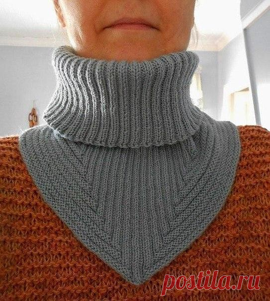Манишка
и вот рекомендации по пряже:
28 stitches = 4 inches in stockinette
Needle size
US 2 1/2 - 3.0 mm
Yardage
328 - 437 yards (300 - 400 m)

maryte
Вязать надо снизу, и начинать спицами большого размера, чтоб вокруг шеи ложился не сворачиваясь.
Нитки 220 м-50 гр. Ушло почти 3 мотка, 50 шерсть-50 акрилан, но этикетки не наxожу, наверно выбросила.
Набирала на круговые спицы 184 петли, они должны на 8 делится и замкнула в круг. 
Каждый ряд сxемки надо 3 раза провязывать. В...
