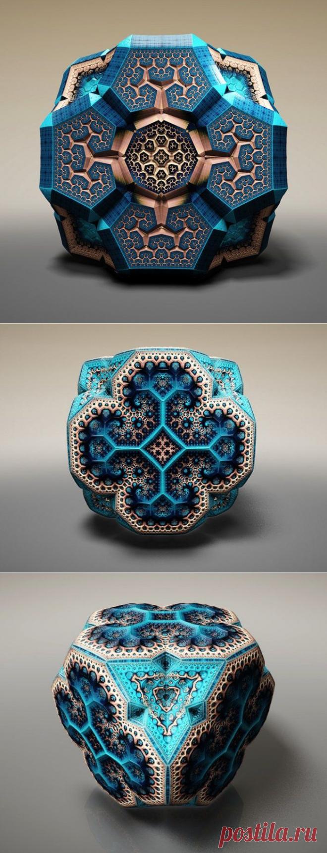 (+1) тема - Серия изображений «Фаберже фракталы» | Искусство
