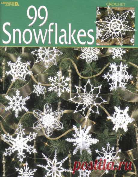 99 Snowflakes Crochet Book от puddinpop на Etsy